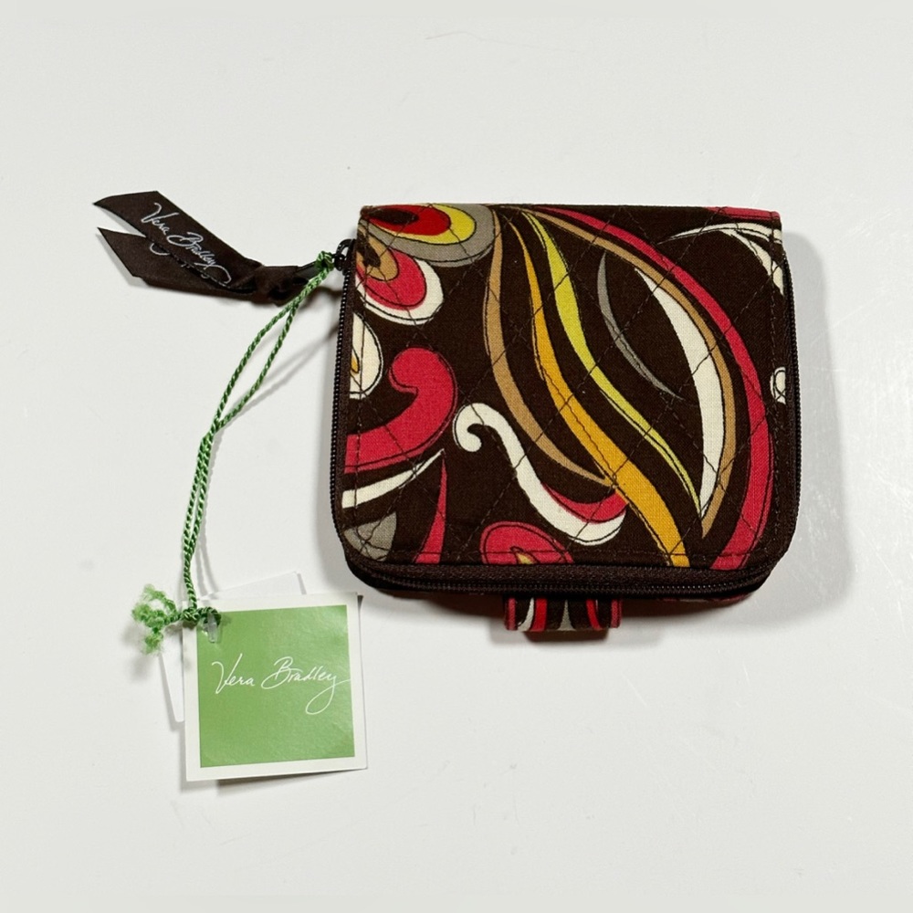 Vera Bradley Mini Zip Wallet Puccini